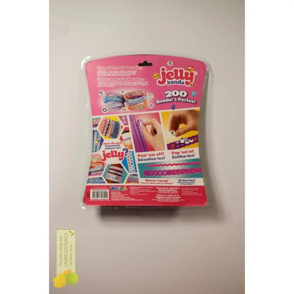 WeCool Jelly Bands Bracelet Kit, Blue